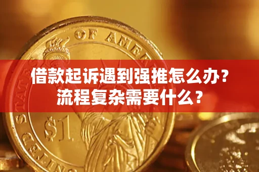 武汉借款起诉遇到强推怎么办？流程复杂需要什么？