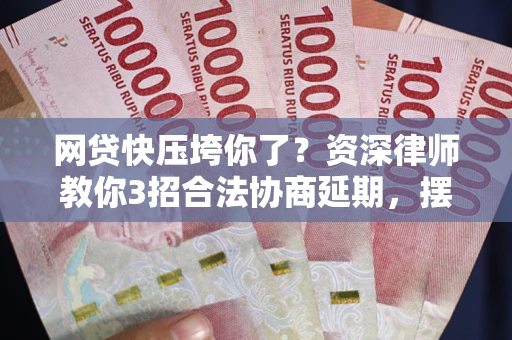 武汉网贷快压垮你了？资深律师教你3招合法协商延期，摆脱暴力催收！