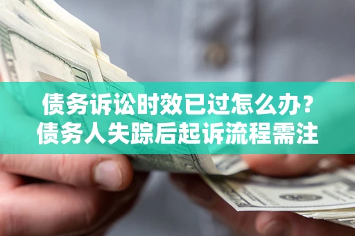 武汉债务诉讼时效已过怎么办？债务人失踪后起诉流程需注意什么？
